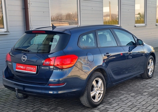 Opel Astra cena 22900 przebieg: 162000, rok produkcji 2012 z Kutno małe 352